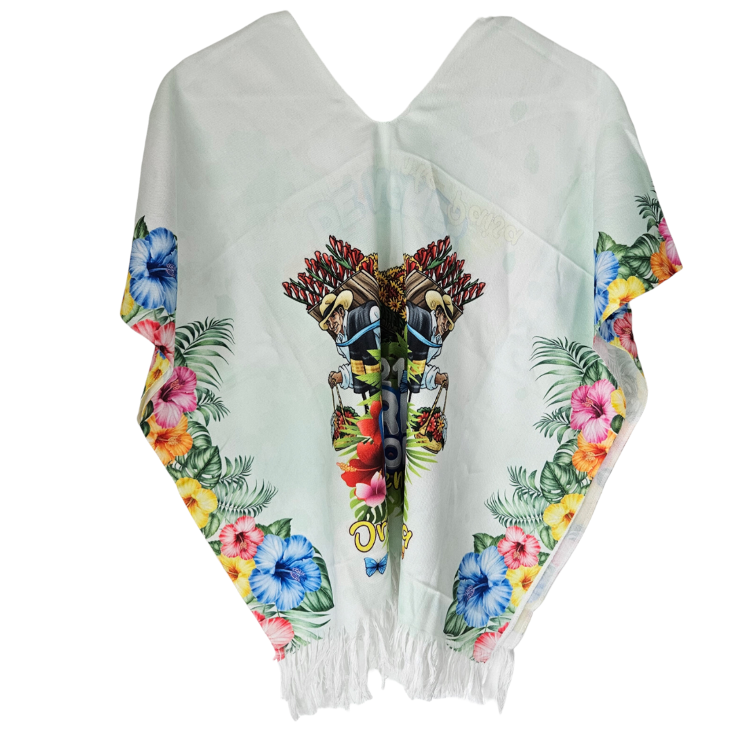 Discover the Magic of Authentic Elegance: Colombian Ponchos of Excellence, where Beauty intertwines with Quality, Dress with Style and Tradition!