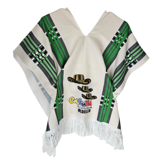 Discover the Magic of Authentic Elegance: Colombian Ponchos of Excellence, where Beauty intertwines with Quality, Dress with Style and Tradition!