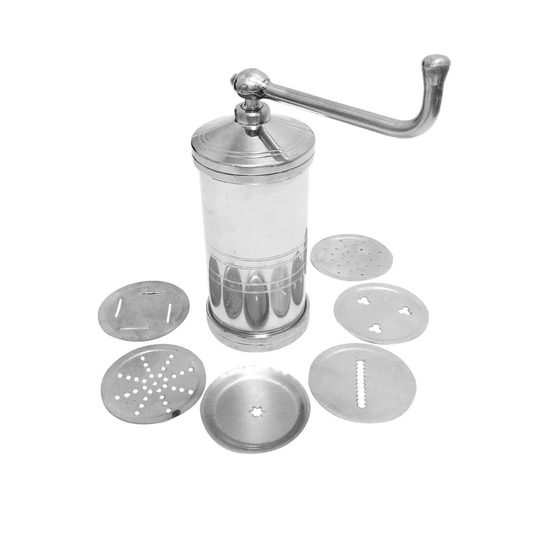 Stainless Steel Sev Sancha Pasta Maker 6 Kitchen Tools 4 Stainless Steel Bowls
