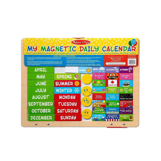 Melissa & Doug My First Daily Magnetic Calendar for kids