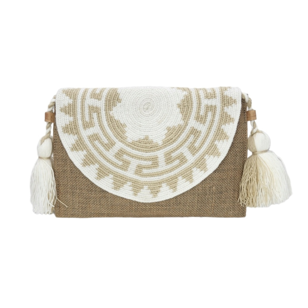 Wayuu wallet type envelope 100% Colombian handmade, casual wallet Unique design