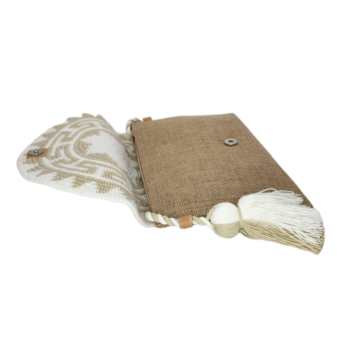 Wayuu wallet type envelope 100% Colombian handmade, casual wallet Unique design