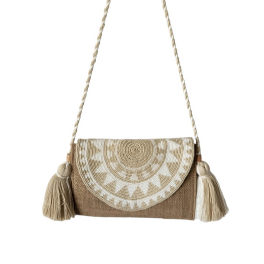 Wayuu wallet type envelope 100% Colombian handmade, casual wallet Unique design