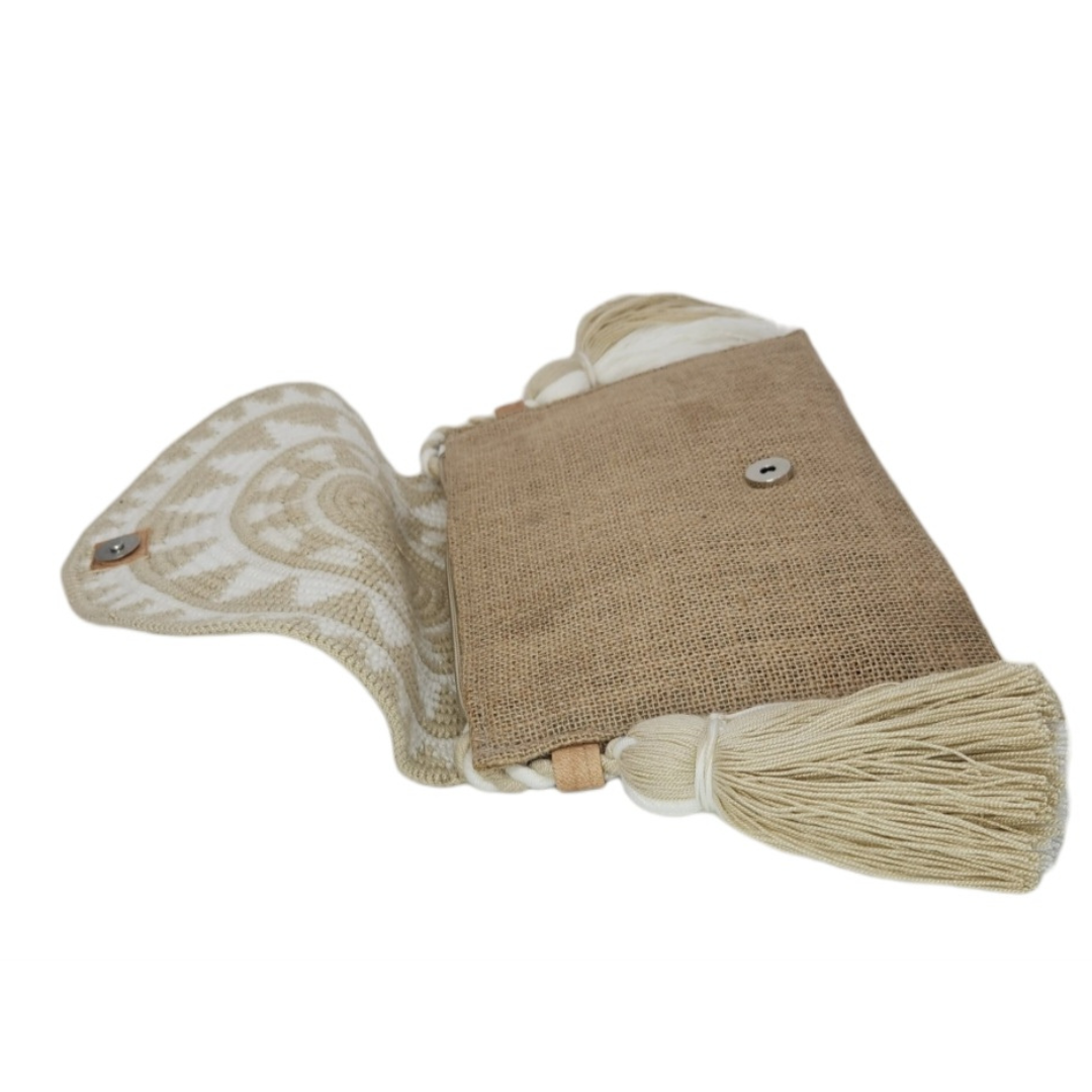 Wayuu wallet type envelope 100% Colombian handmade, casual wallet Unique design