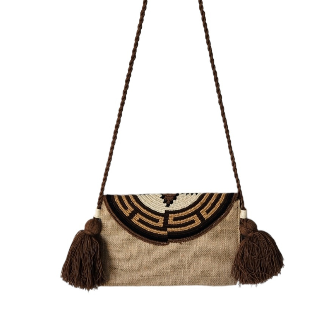 Wayuu wallet type envelope 100% Colombian handmade, casual wallet Unique design