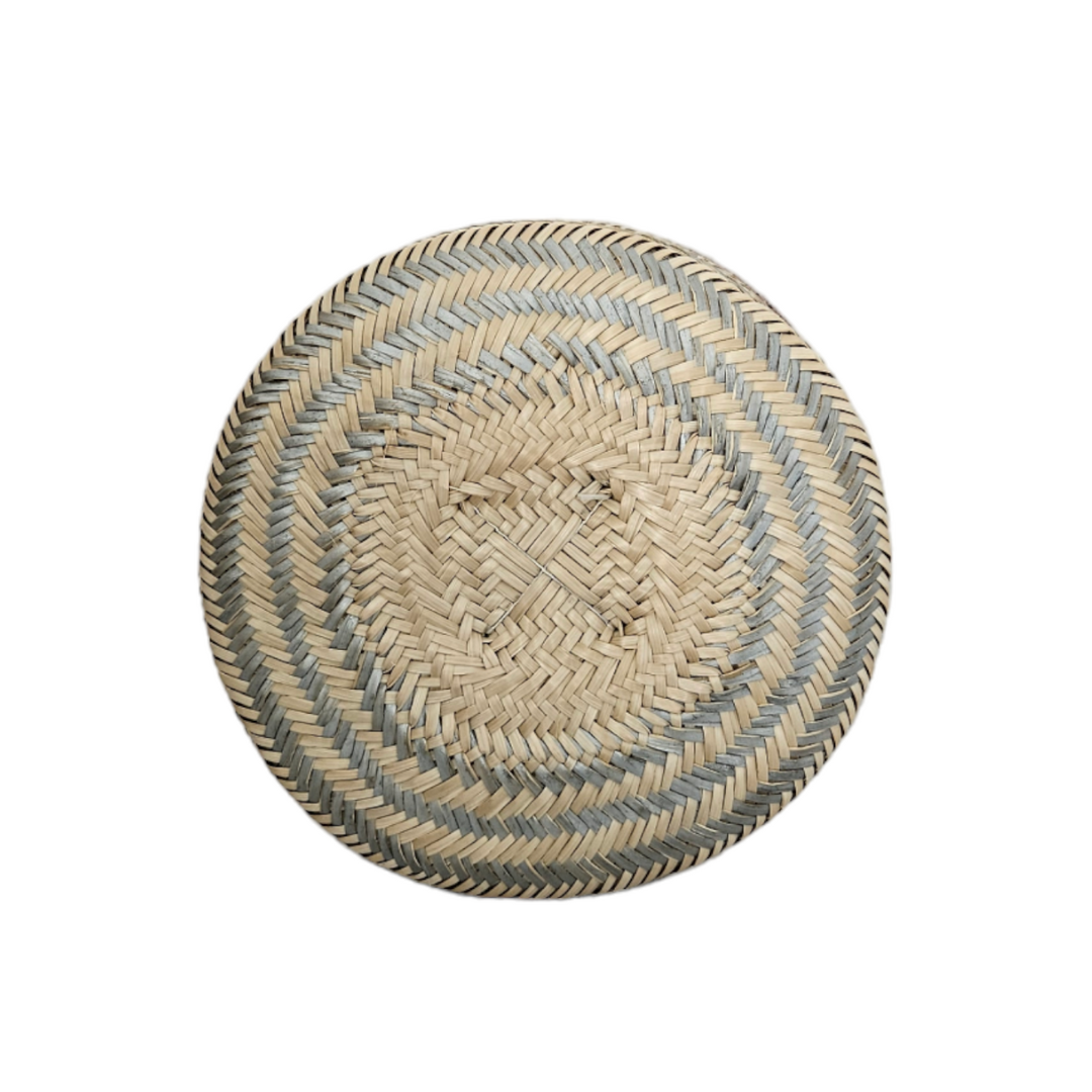 Wayuu Colombian Bag Mochila Women Handmade Basket Design Big Tassels Crossbody Medium Size