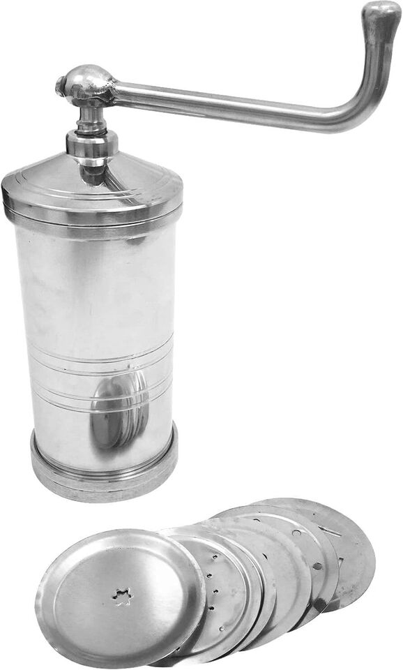 Stainless Steel Sev Sancha Pasta Maker 6 Kitchen Tools 4 Stainless Steel Bowls