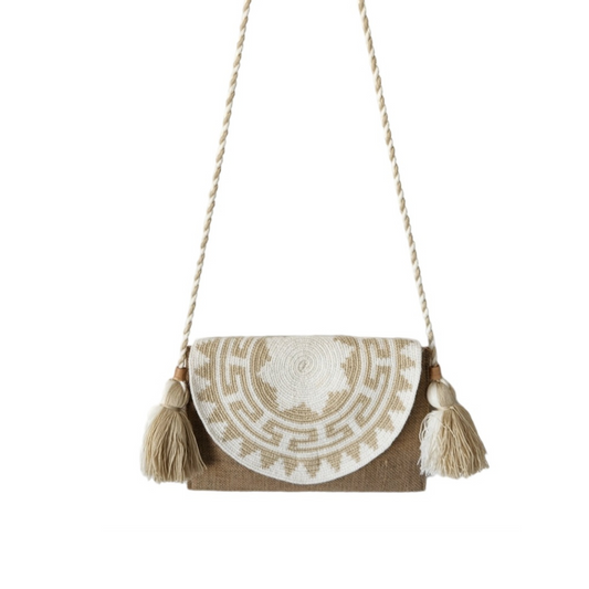 Wayuu wallet type envelope 100% Colombian handmade, casual wallet Unique design