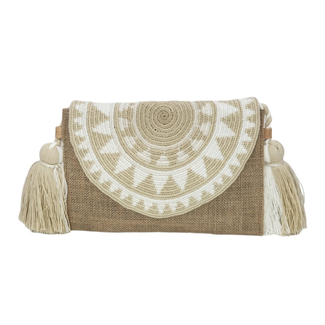 Wayuu wallet type envelope 100% Colombian handmade, casual wallet Unique design
