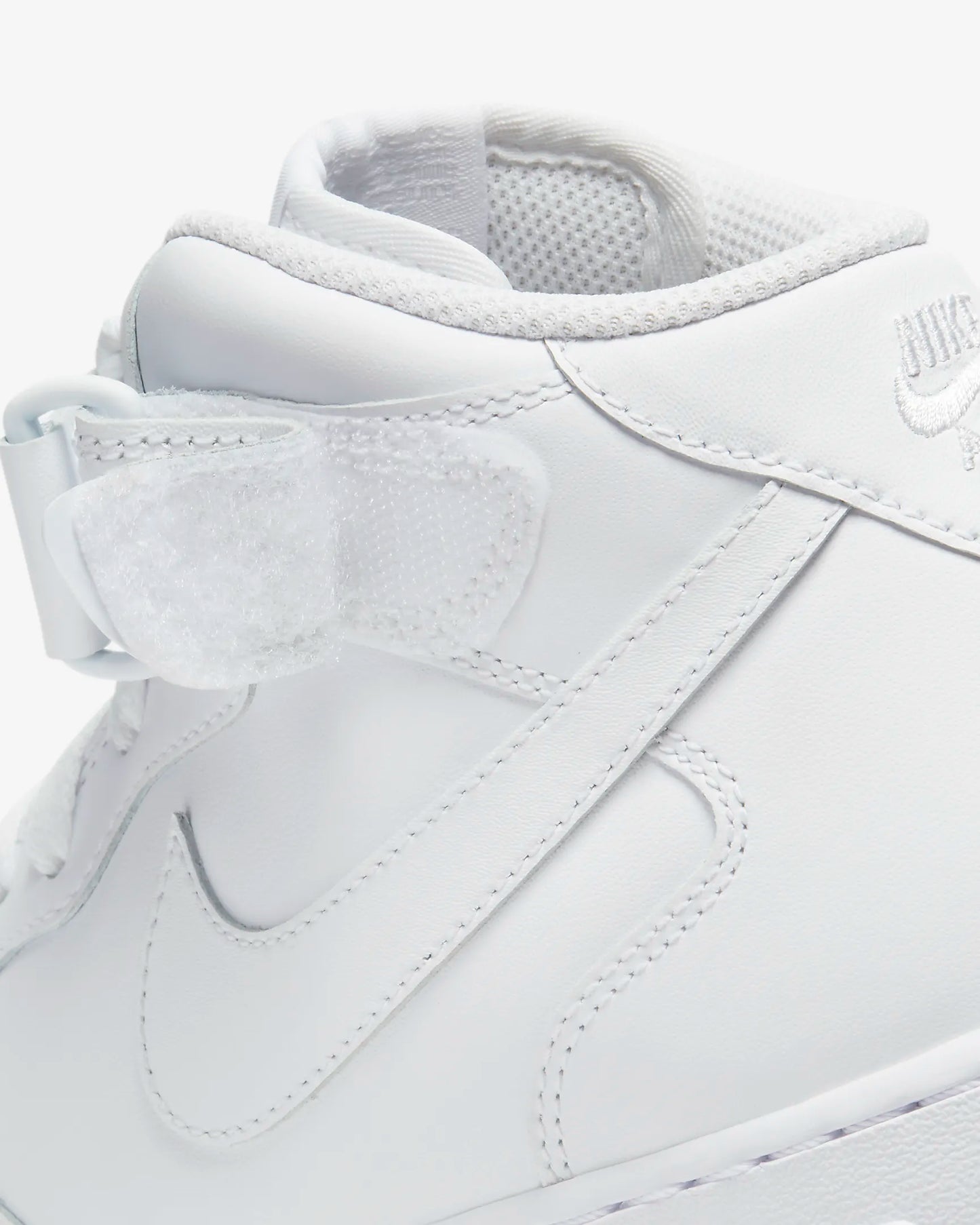 Nike Womens WMNS Air Force 1 '07 Mid DD9625 100 - Size 12W White/White-White